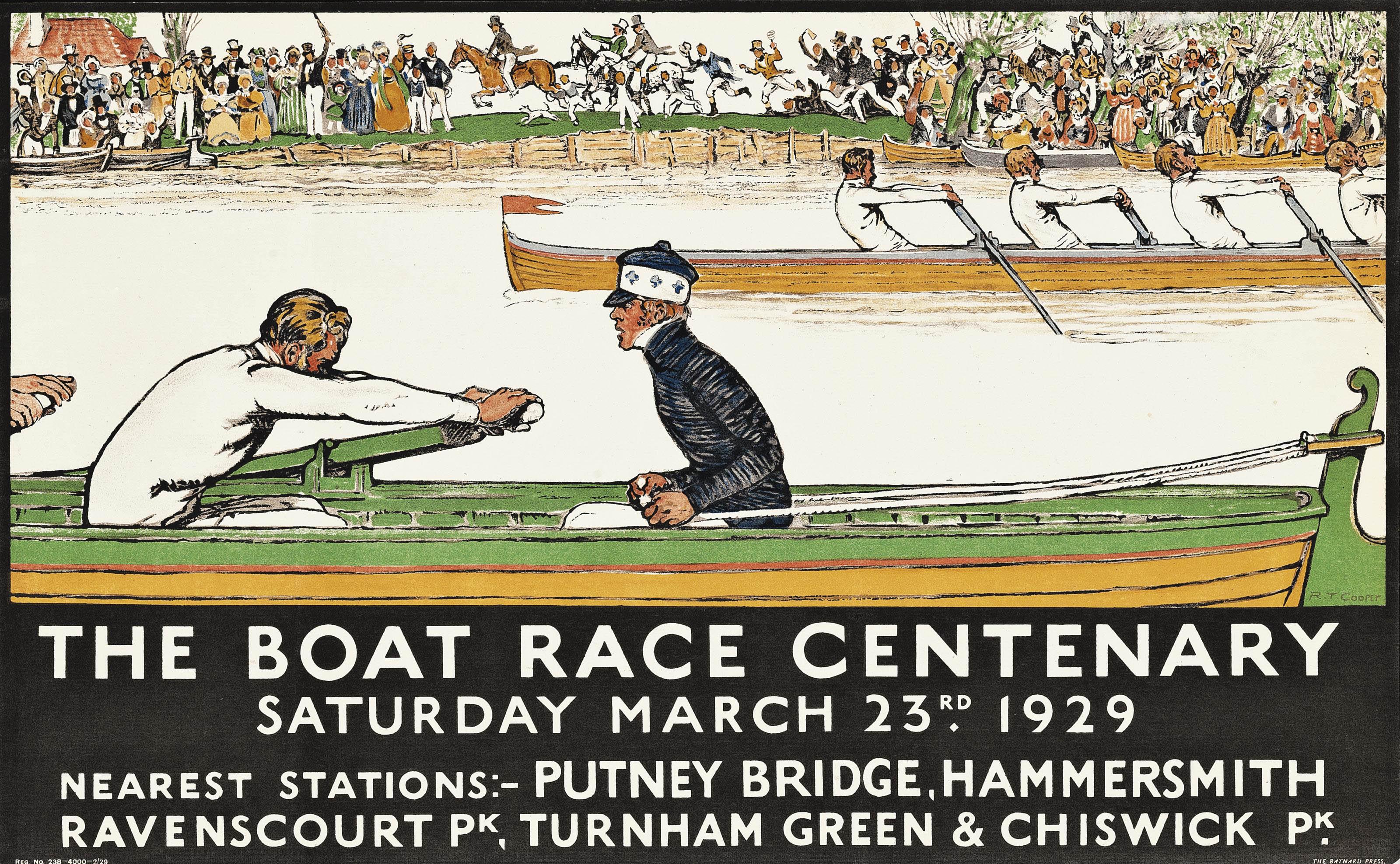 Richard T Cooper - The Boat Race Centenary