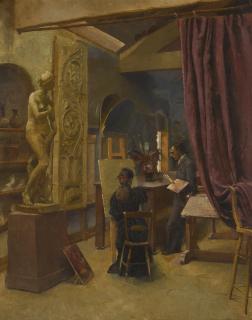 Richard Thomas Moynan, R.H.A. - What Does It Want?