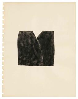 Richard Tuttle - Black Flower
