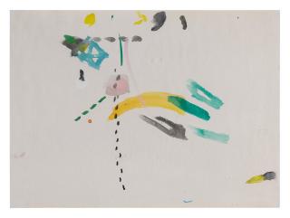 Richard Tuttle - Crows On The Roof No. 10