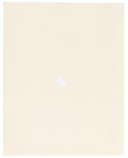 Richard Tuttle - Drawing No 2 From 40 October Drawing