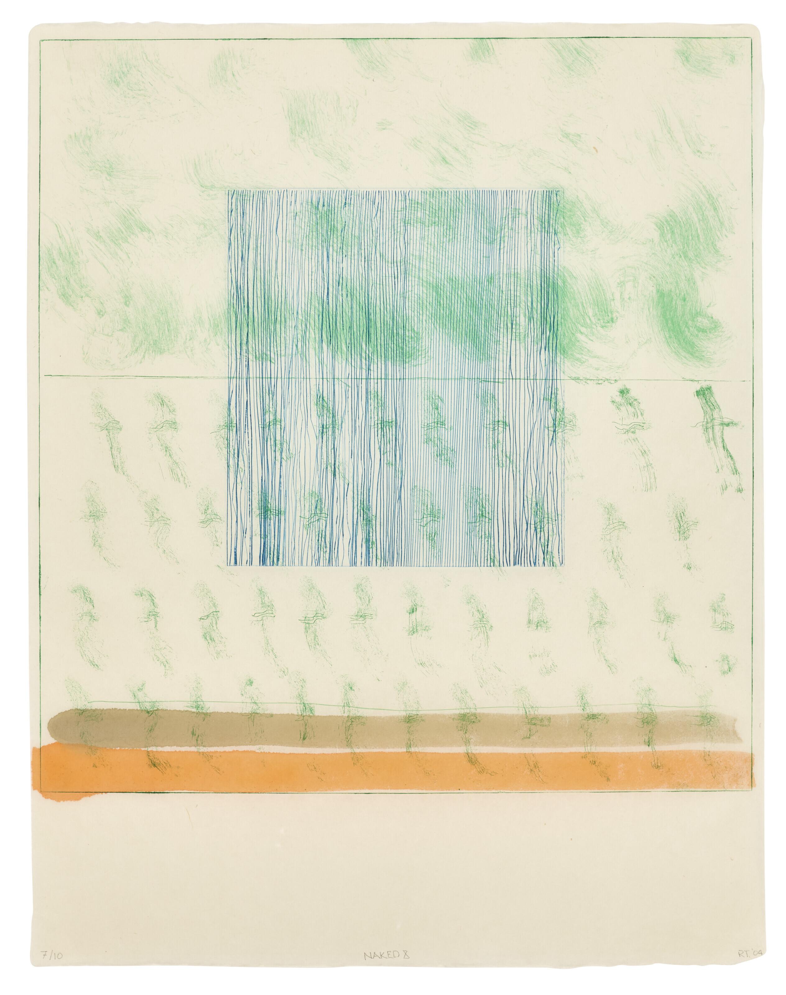 Richard Tuttle - X, from Naked