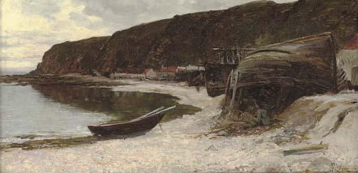 Richard Wane - Mending the lobster pot