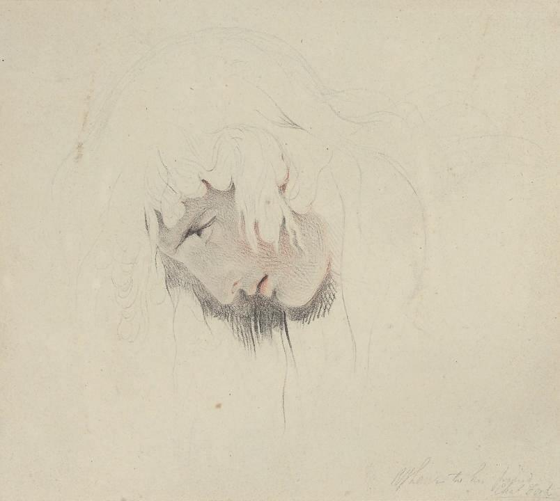 Richard Westall, R.A. - Head of a young man