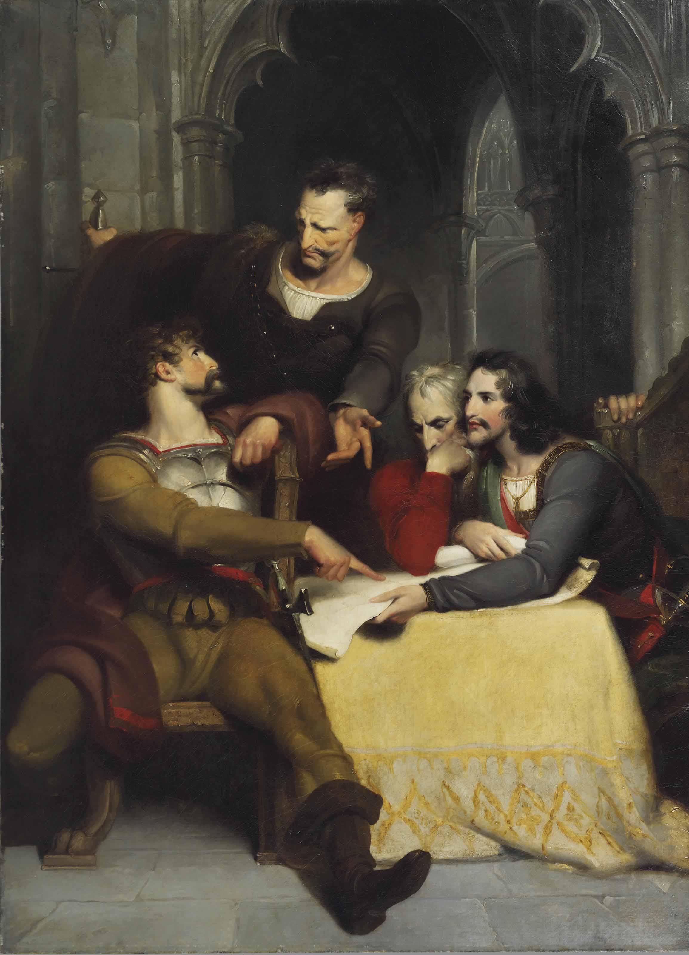 Richard Westall, R.A. - Henry Iv, Part I, Act Iii, Scene I