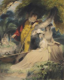 Richard Westall, R.A. - Strephon And Phyllis