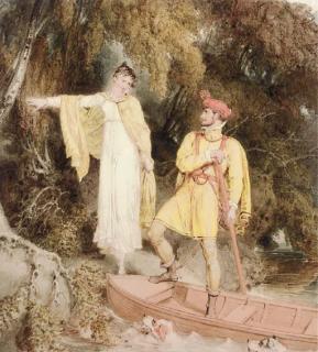 Richard Westall, R.A. - The Embarkation