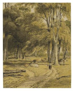 Richard Westall, R.A. - Woods near Clifton, Bristol