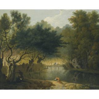 Richard Wilson, R.A. - A View Of St. James\'S Park, London