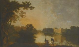 Richard Wilson, R.A. - A View Of Wilton House From The South-East