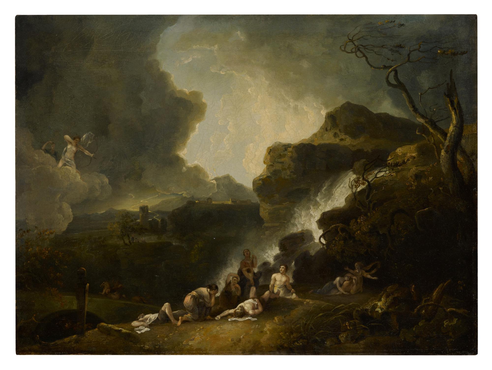 Richard Wilson, R.A. - The Destruction of Niobe\'s Children