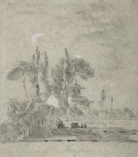 Richard Wilson, R.A. - Villa Negroni, Rome