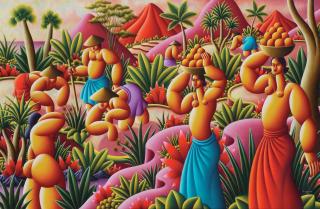 Richard Winkler - Harvest scene