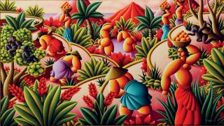 Richard Winkler - Monkeys of red paddies