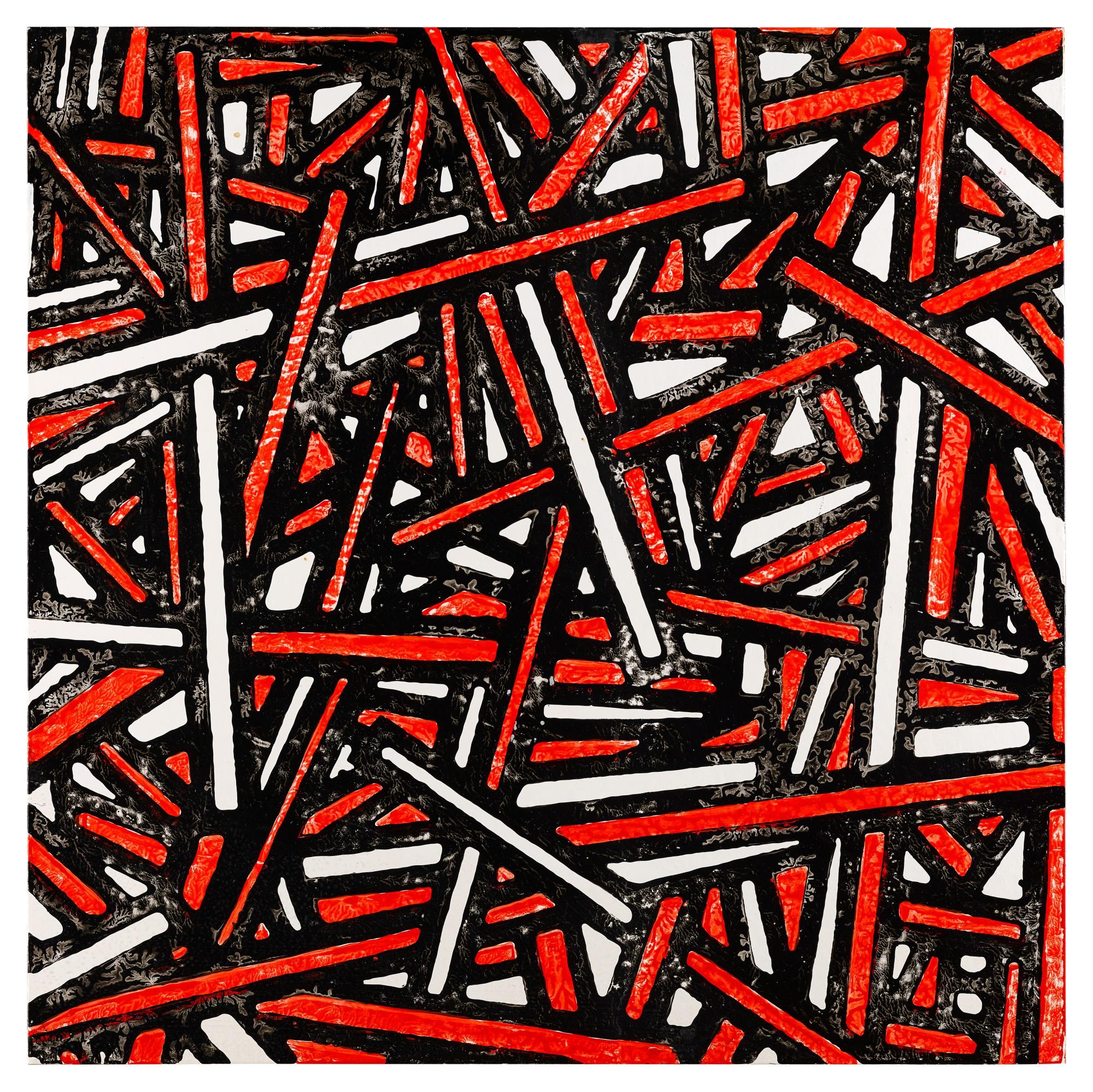 Richard Woods - Haybale Painting No. 08