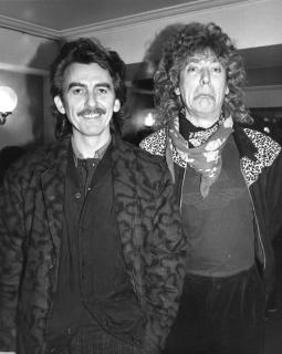 Richard Young - George Harrison and Robert Plant, The Royal Albert Hall, London, 1987
