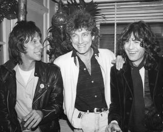 Richard Young - Jeff Beck, Robert Plant & Jimmy Page, The Old Racoon, London, 1983 2
