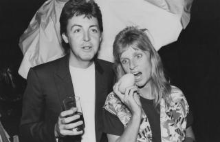 Richard Young - Paul McCartney & Linda McCartney, Party for \'Wings\', London, 1979