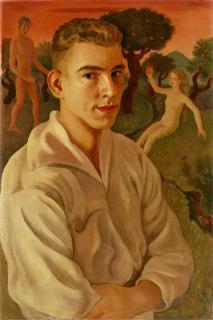 Richard Ziegler - Junger Mann mit Sündenfall