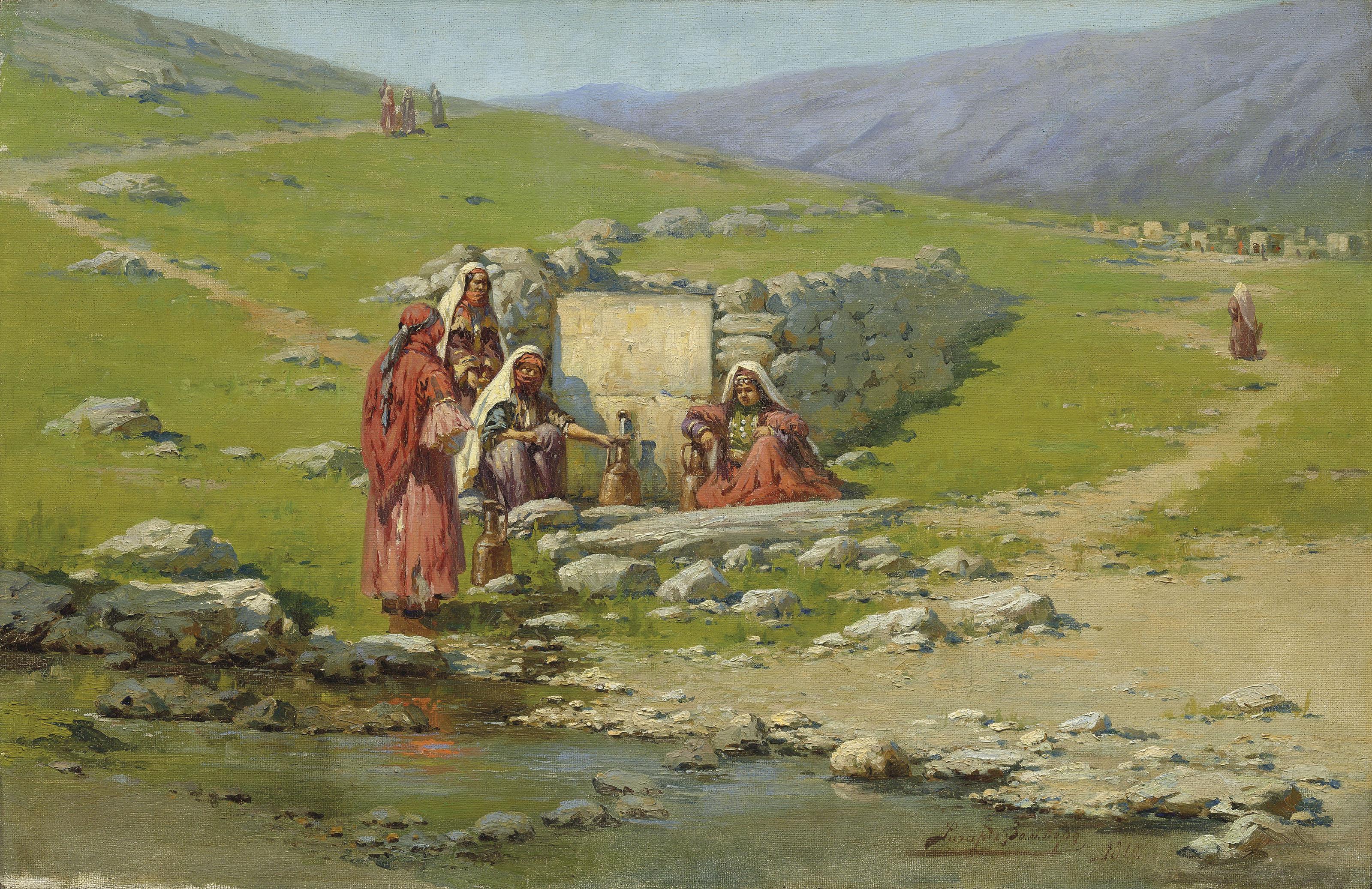 Richard Zommer - At the well