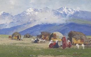 Richard Zommer - Kyrgyz, Turkestan