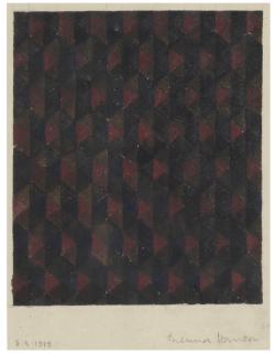 Richmond Burton - Faceted Space (Study)