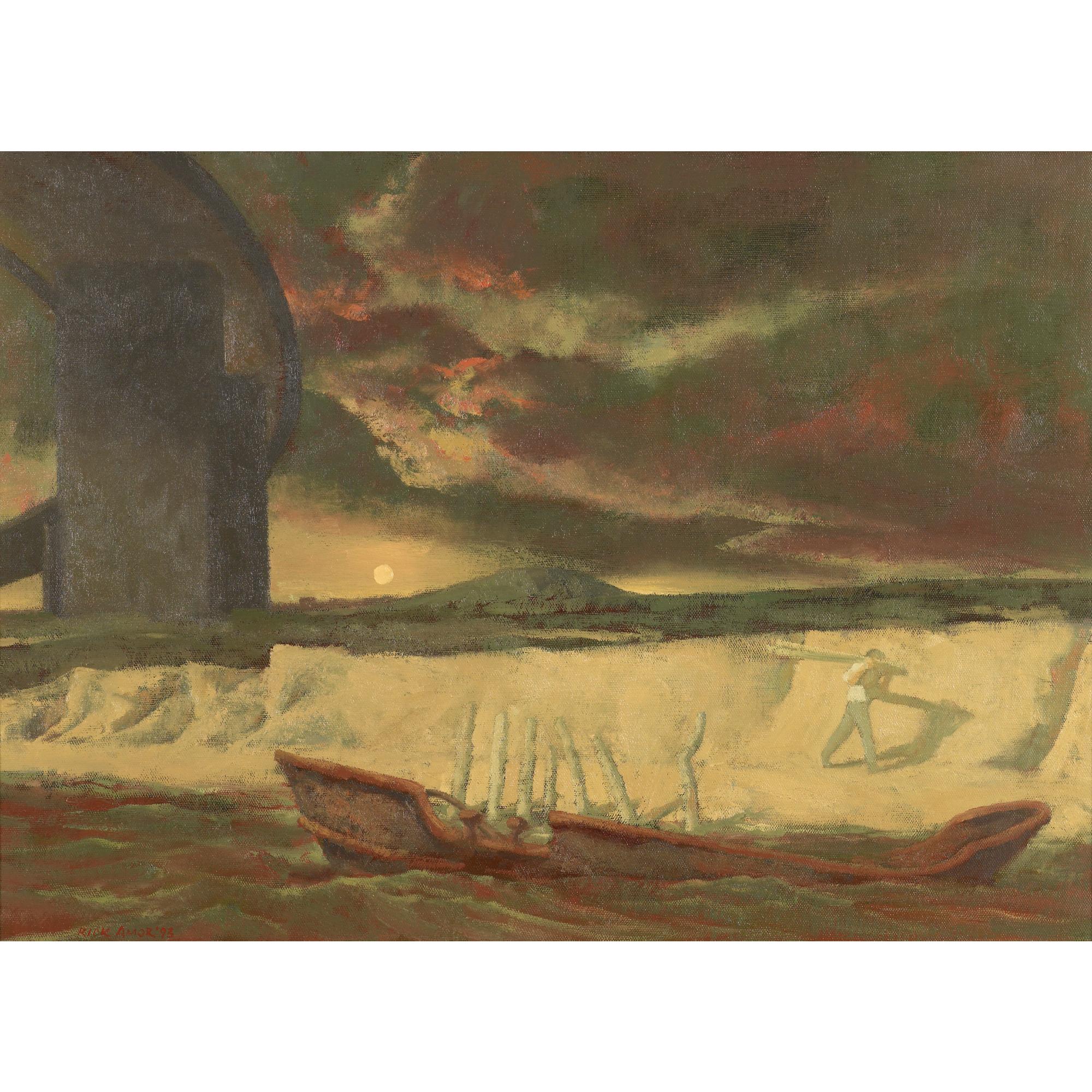 Rick Amor - Australian Collecting Driftwood