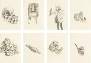 Ricky Swallow - Untitled (Studio Suite, Los Angeles) [Eight Works]