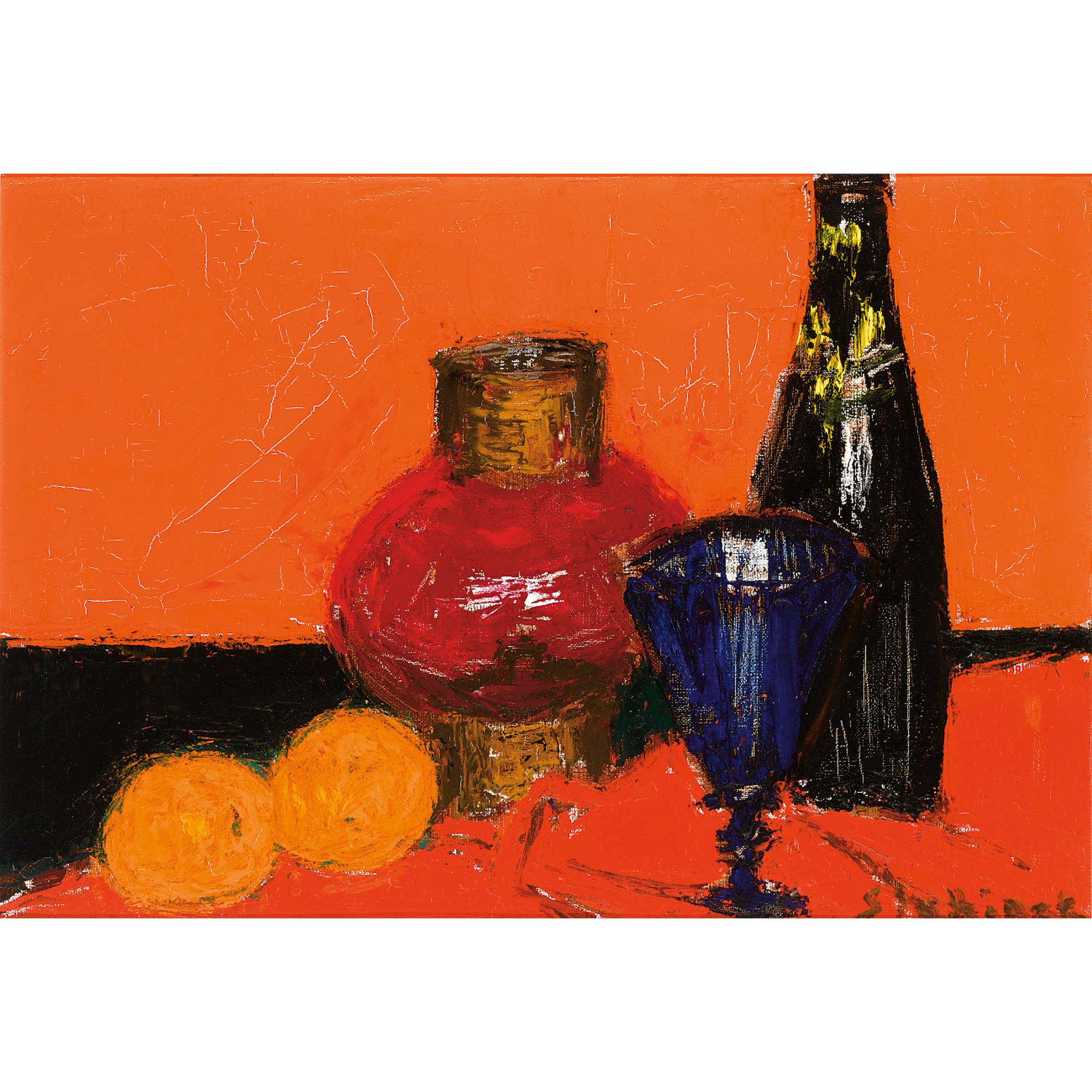Rik Slabbinck - Belgian Still Life With Two Oranges