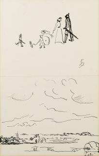 Rik Wouters - Campagne Hollandaise - Recto La Famille - Verso