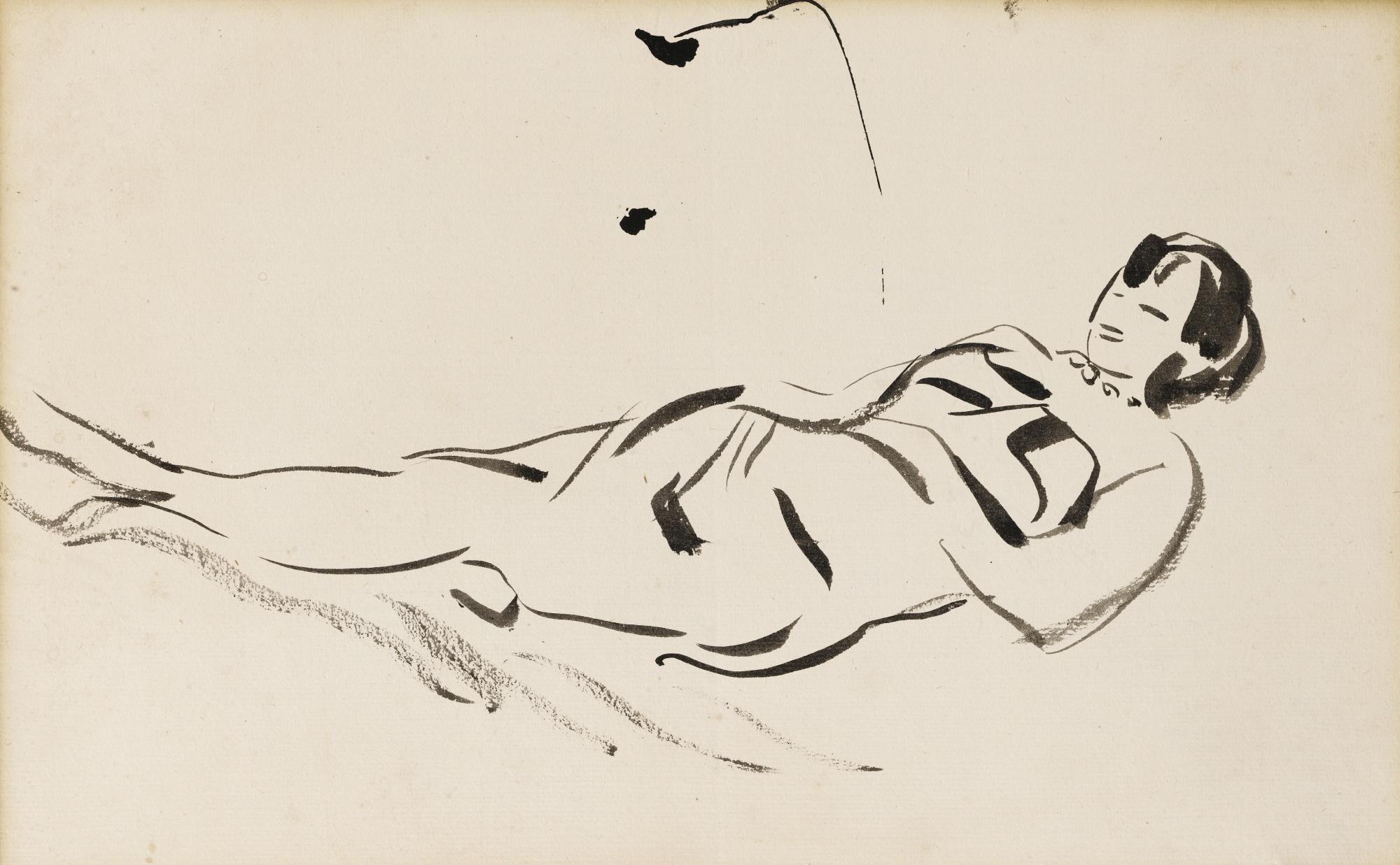 Rik Wouters - Femme Couchée (Recto-Verso)