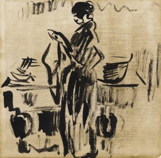 Rik Wouters - Femme Dans La Cuisine