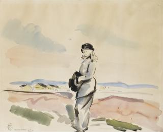 Rik Wouters - Femme Devant Le Camp De Zeist