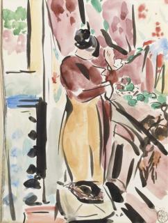 Rik Wouters - Woman In An Interior