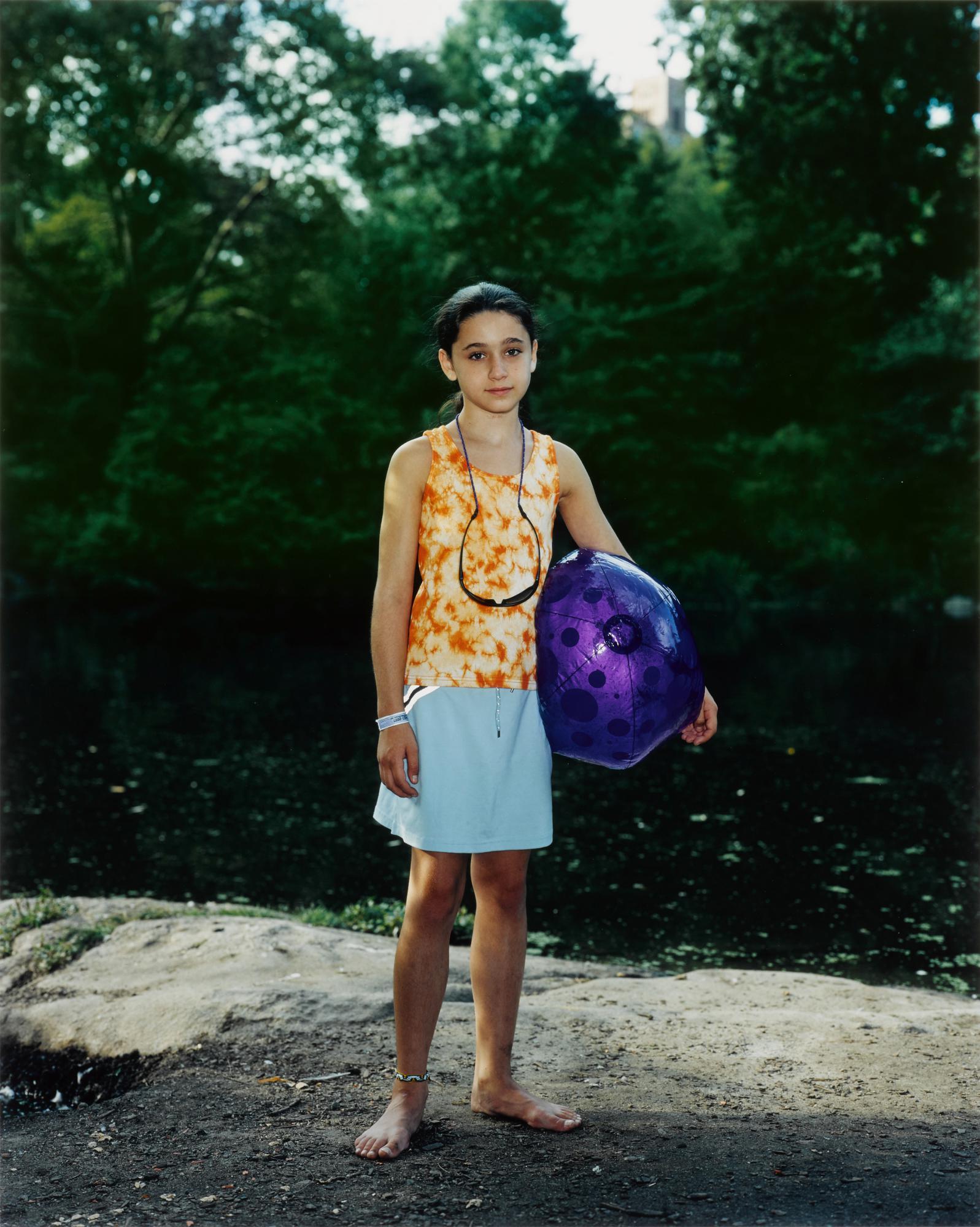 Rineke Dijkstra - Central Park, New York, August 18, 2005