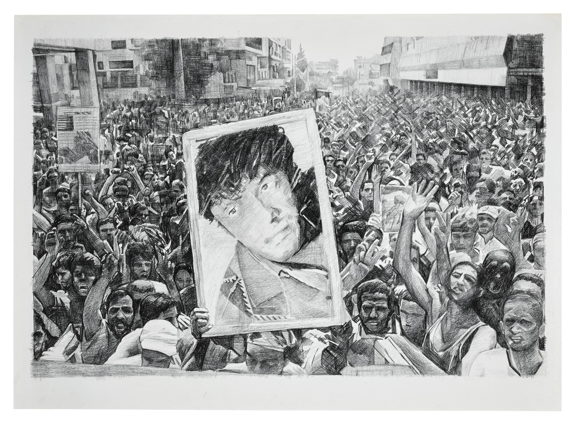 Rirkrit Tiravanija - Untitled (Demonstration No. 20)