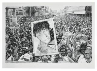 Rirkrit Tiravanija - Untitled (Demonstration No. 20)