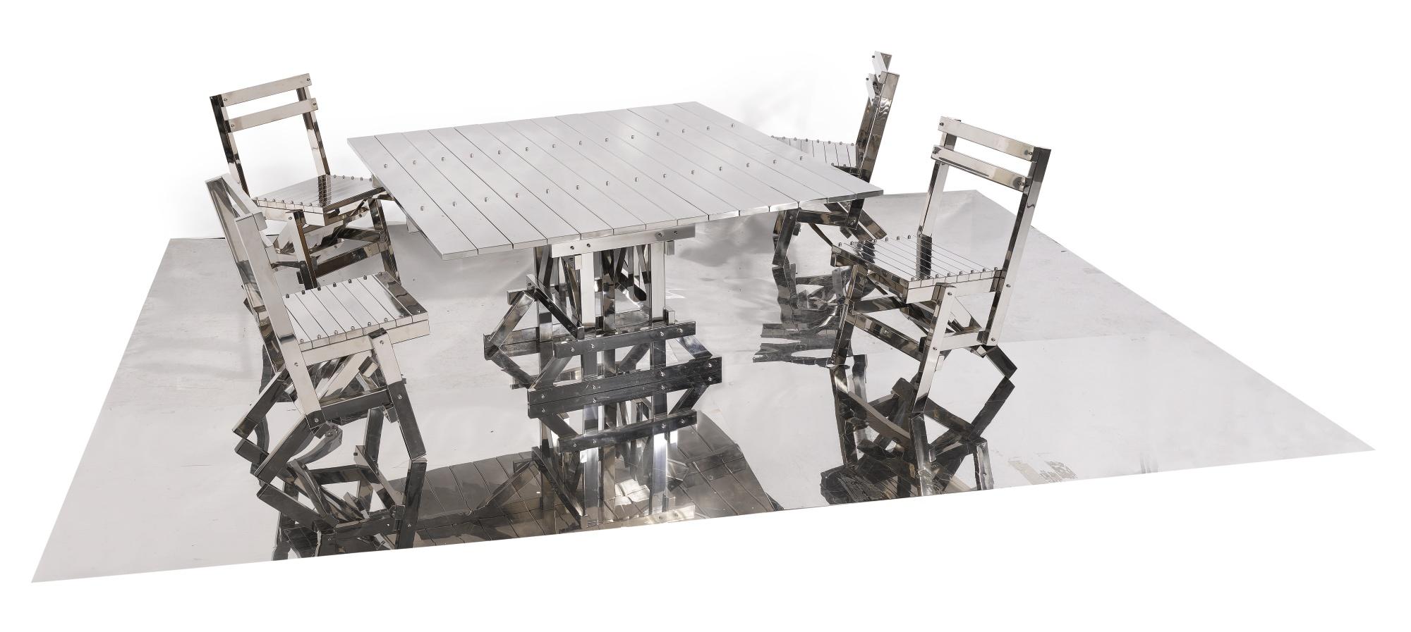 Rirkrit Tiravanija - Untitled (Enzo Mari, Autoprojettazione, 1123 Xi/1123 Xq)