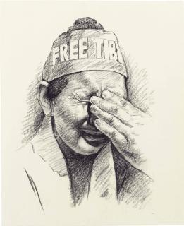 Rirkrit Tiravanija - Untitled (Free Tibet)