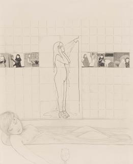 Rita Ackermann - Bathroom Project.