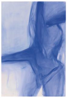 Rita Ackermann - Fire By Days Blues X