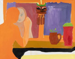 Rita Ackermann - My Mama liked this one