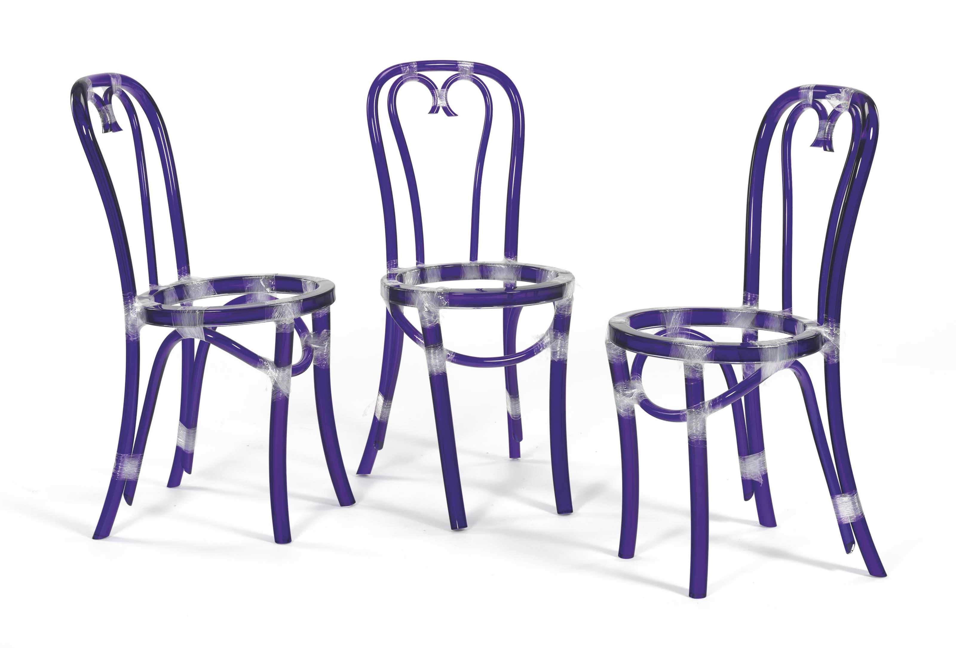 Rita Mcbride - Chairs (Blue)
