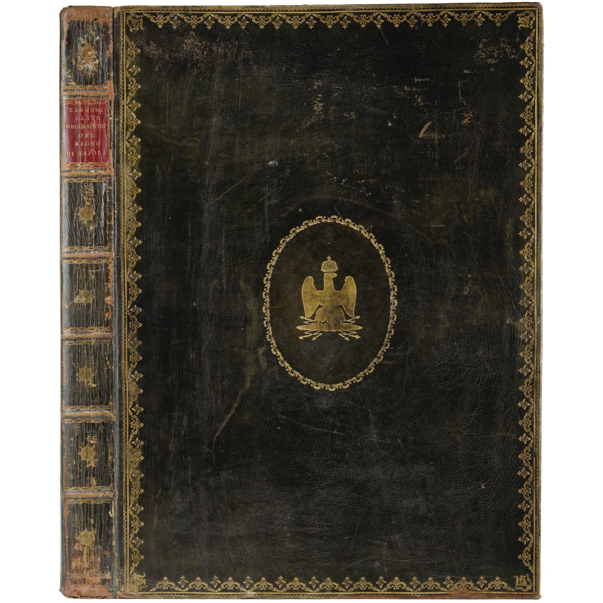 Rizzi-Zannoni, Giovanni Antonio - Atlante Geografico Del Regno Di Napoli. [Napoli:] 1808