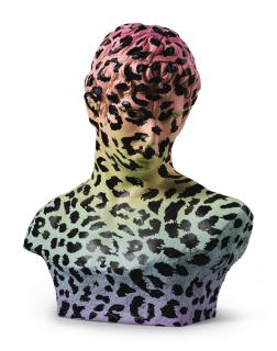 Rob Pruitt - David (Rainbow Leopard)