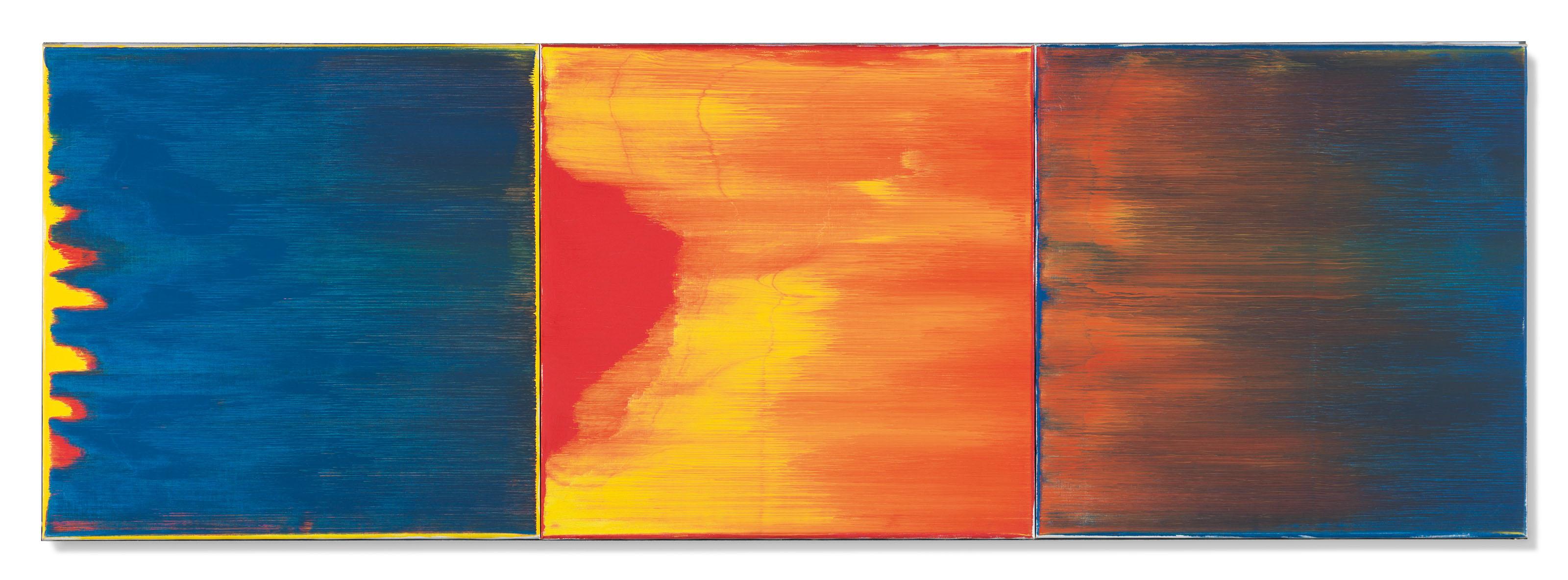 Rob Van Koningsbruggen - Geel Rood Blauw II over I III over I (Yellow Red Blue II over I III over I)