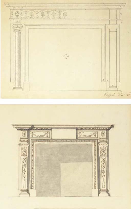 Robert Adam - Design For A Chimney-Piece