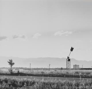 Robert Adams - Real Estate Sign, Dusk, Colorado Springs, 1970