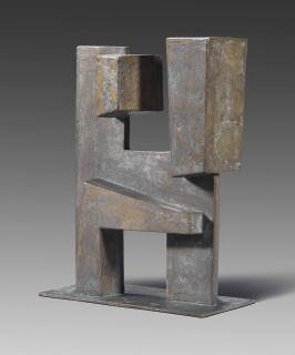 Robert Adams - Rectangular bronze form No. 6