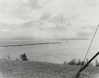 Robert Adams - The Columbia River And The Pacific Ocean. Southeast From Cape Disappointment, Washington, 1991Silver Print. On The Reverse, Signed, Titled, Dated And Numbered In Pencil And With The Photographer\'S Copyright Stamp.